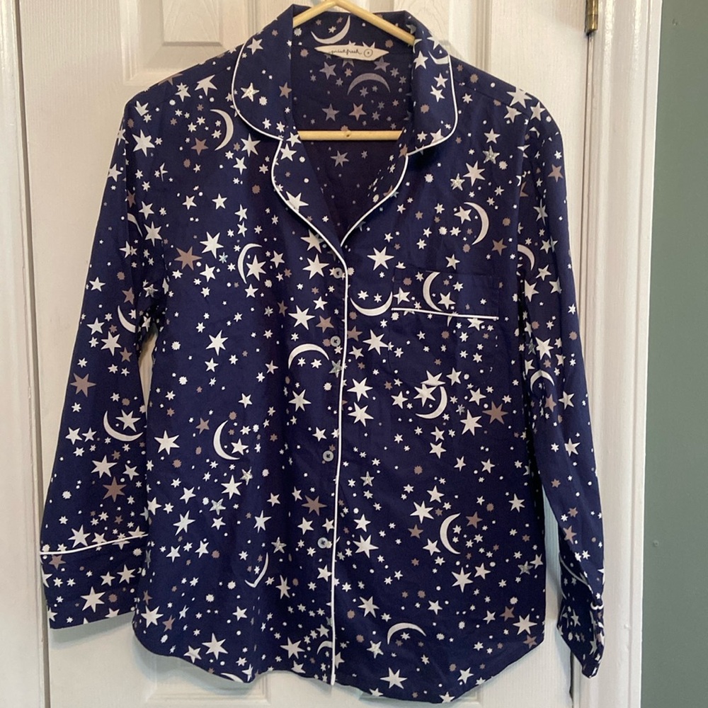 Printfresh Celestial Skies Button Up Top Small - image 2